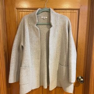 Madewell Women’s Spencer Sweater Coat - Gray